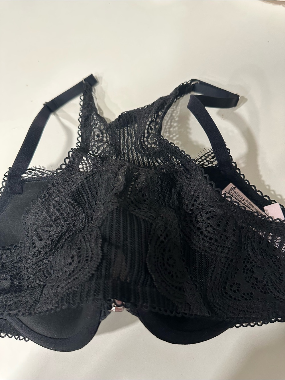 Victoria’s Secret Bra , 36C Black Lace Front-Closure Push-Up Bra - Picture 3 of 5